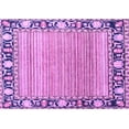 thumbnail image 1 of Ahgly Company Indoor Rectangle Oriental Purple Modern Area Rugs, 3' x 5', 1 of 4