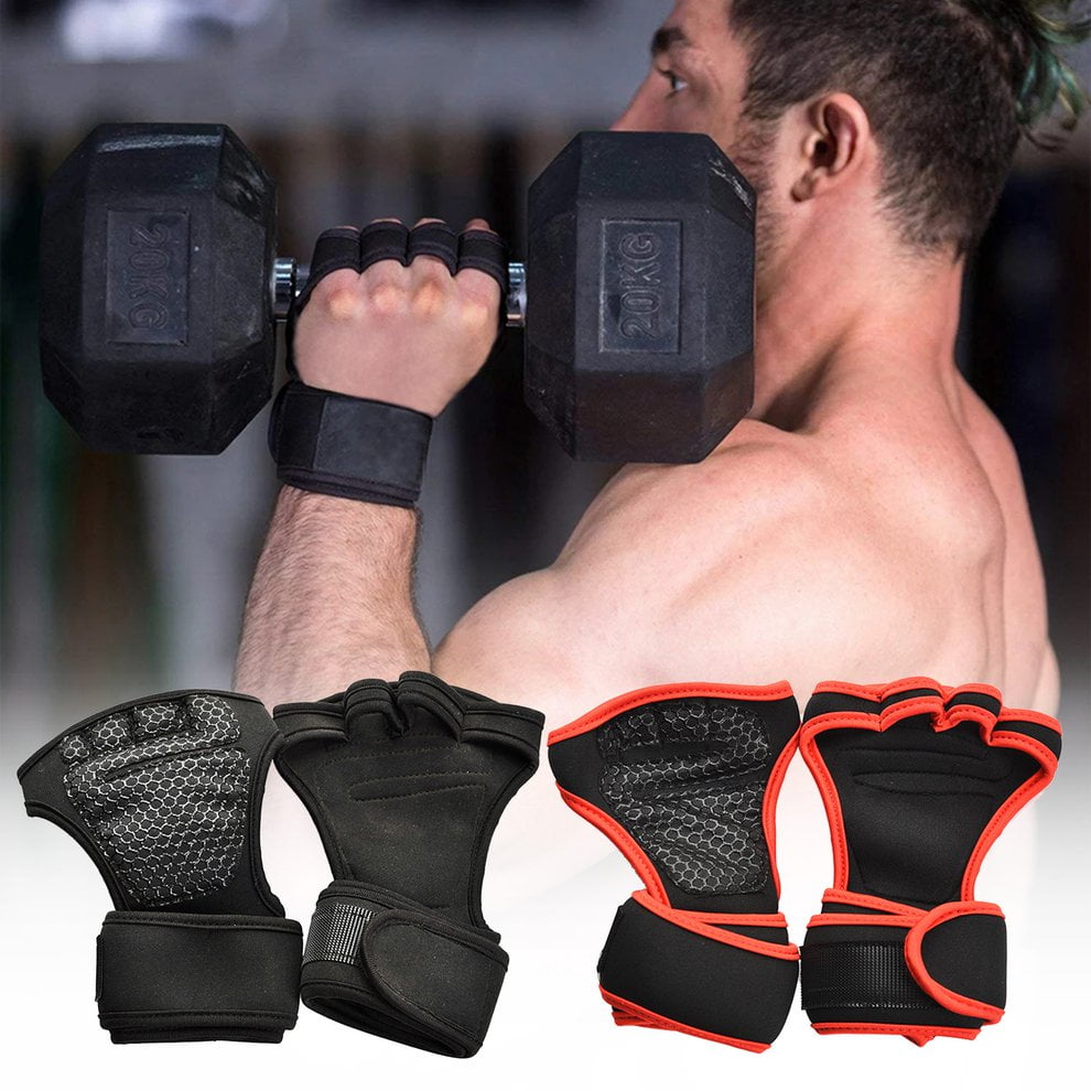 Details about   Gym Gloves Women Body Building Sports Fitness Dumbbell Workout Breathable Gloves 