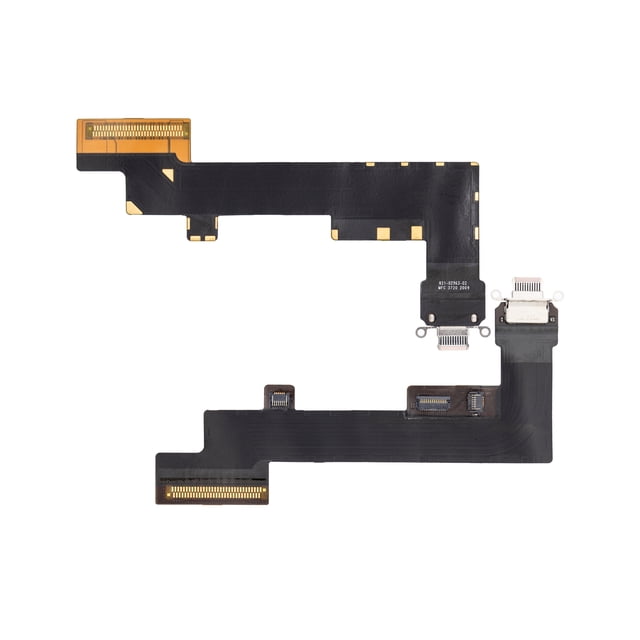 Esource Parts iPad Air 4 Charging Port Flex Cable Premium Rose Gold Replacement
