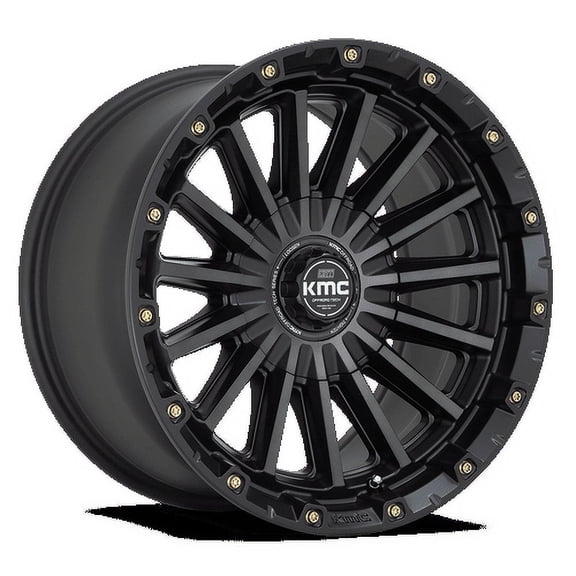 Kmc Km102 Signal 20X9 6X135/6X139.7 0Et 78.1Cb Satin Black With Gray Tint Wheel