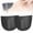 Black, variant on Detachable & Sew-Free Shoulder Pads for Blazers, Black, 1 Pair - Shoulder – Instantly Improve and Enhance Clothing. Made of Soft Sponge Material Non and Removable Reusable and Requ Makeup Organizers
