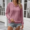 thumbnail image 2 of Cmfcve Womens Hoodies Oversized Hooded Sweatshirt Casual Long Sleeve Drawstring Pullover Tops, 2 of 5