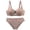 Coffee, variant on Women Bra Suit Solid Color Sleeping Underwire Underwear Daily Wireless Comfort Breathable Nylon Soft Stretch Full Coverage Sleep Bra Everyday Wear