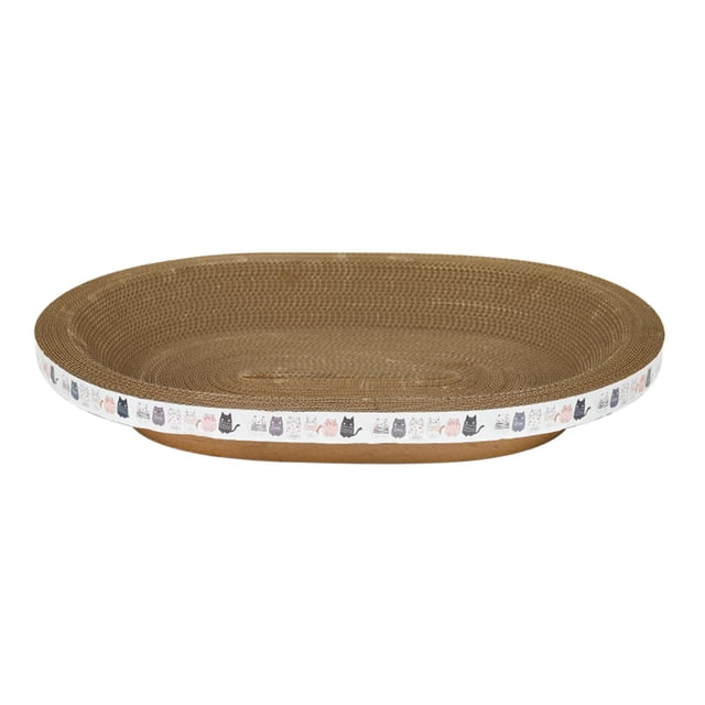 Rascador de gatos Tablero de rascado de cartón Tablero de reciclaje Nido Muebles Protección 43cmx16cmx8cm jinwen Almohadilla para rascar gatos