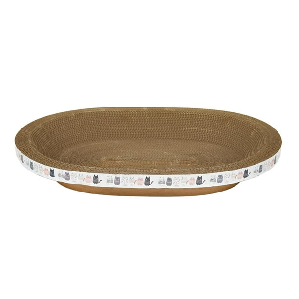 Rascador para gatos Sunnimix Cartón 43cmx16cmx8cm Almohadilla para rascar gatos