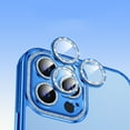 thumbnail image 2 of Dteck Clear Case for iPhone 13 Transparent Crystal Case Sparkle Camera Protection Soft TPU Ultra Slim Thin Shockproof Case For iPhone 13,Blue, 2 of 6