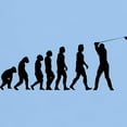 thumbnail image 3 of CafePress - The Evolution Of Golf Light T Shirt - Men's Classic Graphic T-Shirt, 3 of 4