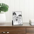 thumbnail image 3 of Torre & Tagus Lino Silver Trim Frame - 5"x7", Metal, 3 of 4