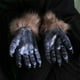 thumbnail image 4 of Inteprter Guante de pata para Halloween, accesorio de ropa DIY, Cosplay horrible, broma, garra de simulación, accesorio, adorno, suministros para Kits de decoración para fiestas Inteprter HA070720-00, 4 of 6