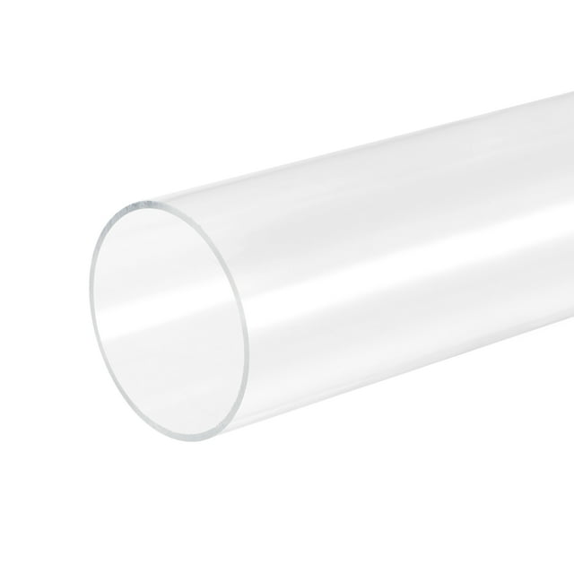 Unique Bargains 42mmx45mm 305mm Acrylic Pipe Clear for Water Pipe, Water Cooling System, DIY Making, Lighting