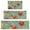 Pioneer Flower Floral-1, variant on Pioneer Flower Floral Print Pattern Kitchen Rugs Sets Of 3,Kitchen Runner Rugs Non Skid Washable,Decorative Kitchen Floor Mats for Kitchen,Sink,Laundry,17"x30"+ 17"x47" + 17"x59"