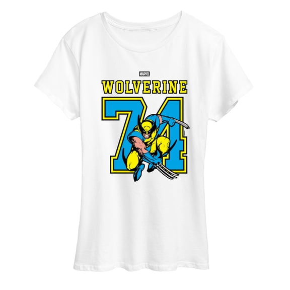 Marvel - Wolverine Jersey - Women's Short Sleeve Graphic T-Shirt