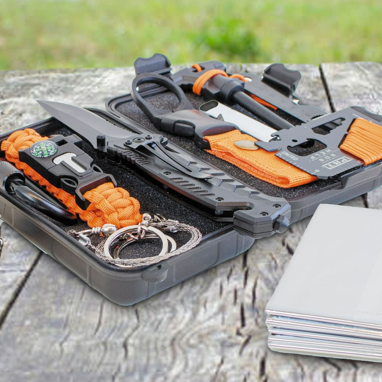 Ozark Trail 10 Piece Outdoor Survival Knife Set with Tactical