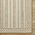 thumbnail image 7 of Mark&Day Wool Rugs, 2x3 Anothony Global Medium Brown Area Rug, Brown Cream Grey Carpet for Living Room, Bedroom or Kitchen (2' x 3'), 7 of 7
