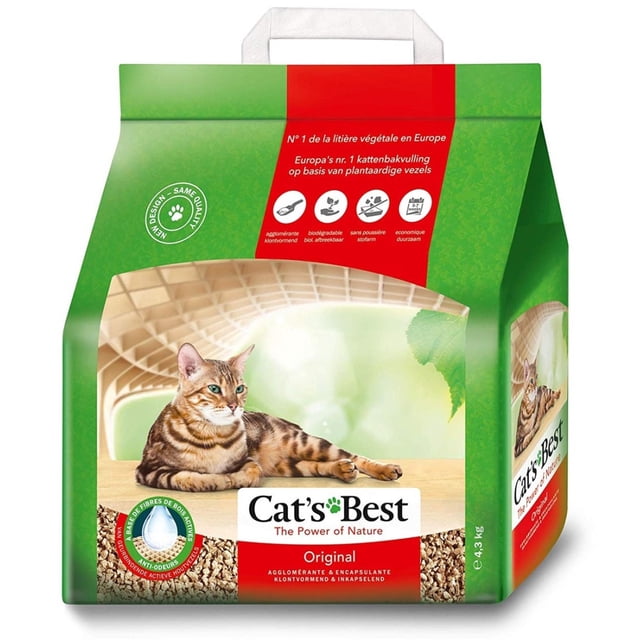 Arena para Gato OkoPlus Cats Best 10 Lts 4.3 kg Biodegradable