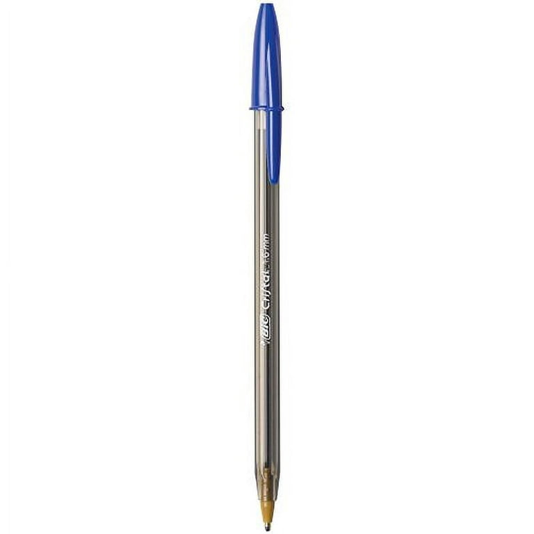 BIC Cristal Xtra Bold Ballpoint Pen, Bold Point (1.6mm) For Vivid And  Dramatic Lines, Blue, 24-Count 