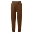 thumbnail image 5 of Stylish Women's Trousers Suit Featuring Casual Drawstring Hoodie and High Waist Trousers Set, 5 of 5
