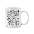 thumbnail image 2 of Line Faces Mug - Image by Shutterstock,, 2 of 4
