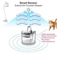 thumbnail image 3 of Fuente de Agua Automática para Gatos Yinane Dispensador de Grifo Fuentes de Agua Potable Solo 6pcs Filters, 3 of 8