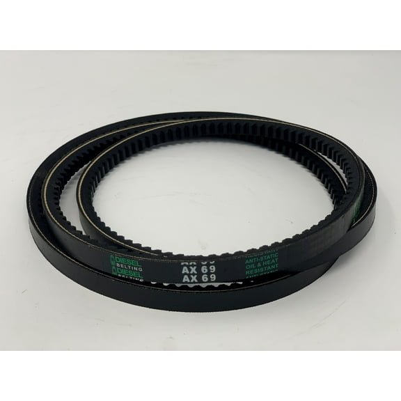 AX69 Classic Cogged V-Belt 1/2 x 71in Outside Circumference