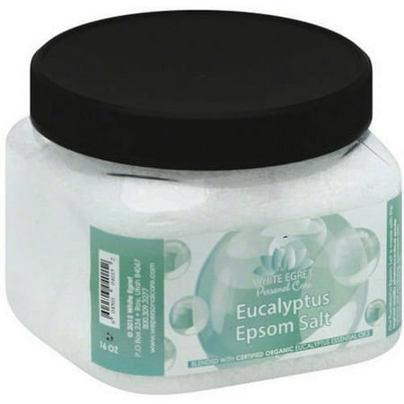 White Egret, Salt Epsom Eucalyptus, 16 O