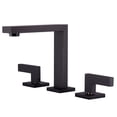 thumbnail image 6 of Fine Fixtures Square Bathroom Faucet, 8" Spread, Black, 6 of 6