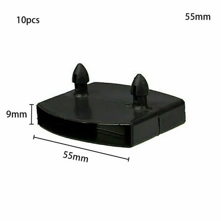 

Leke Plastic Bed Slat Holders Cap Fixings 2.17in 10Pcs 2 Pins Sides Centre Ends Middle