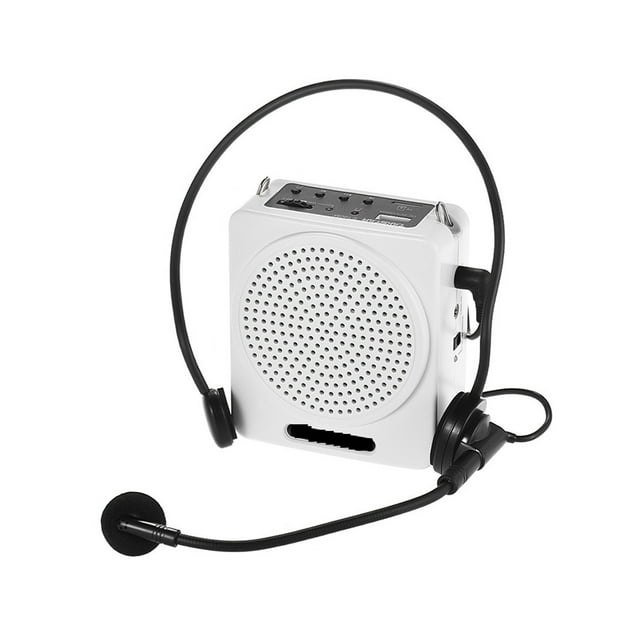 Mini Portable Digital Multimedia Voice Amplifier Recharable With Wired Microphone