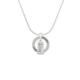 thumbnail image 2 of Delight Jewelry Silvertone Live Hockey Ring Charm Necklace, 18", 2 of 4