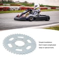 thumbnail image 3 of Sprocket Rear Sprocket Cog 40T Chain Rear Sprocket Steel Chain Wheel Replacement For ATV Bike, 3 of 8