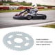 thumbnail image 3 of Rueda De Cadena De Piñón, Piñón Trasero De Cadena De Acero Diseño Estándar Universal 40T Duradero Para ATV, 3 of 7