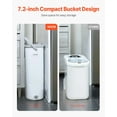 thumbnail image 5 of Easy-Wring Mop Bucket Set for Sparkling Floors, Includes 3 Super Absorbent Microfiber Pads, Ideal for Hardwood, Tile, and Luxury Vinyl Plank, 5 of 11