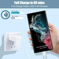 thumbnail image 4 of USB C Fast Charger, 25W Samsung Charger Super Fast Charging Type C Android Phone Charger Block for Samsung Galaxy S24/S24 Ultra/S24+/S23 Ultra/S23/S23+/S22/S21/S20/Note 10/Note 20 with 6.6FT Cable, 4 of 7