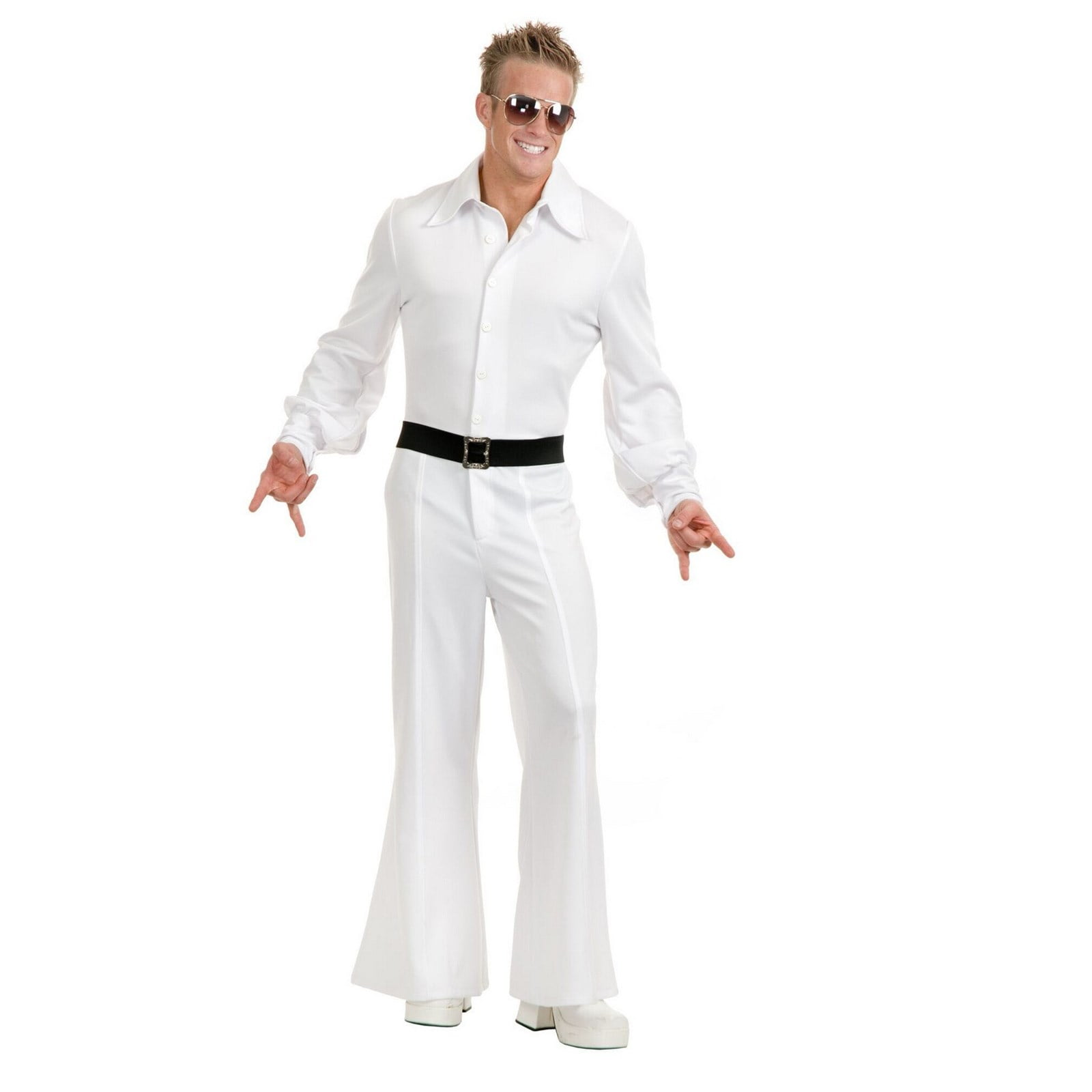 Details about   California Costumes Collections Men's Saturday Night Fever Disco Party Costume 