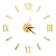 thumbnail image 1 of Fiudx Artículos en oferta con ofertas flash Reloj de pared digital romano con personalidad, silencioso, bricolaje, adhesivo de pared acrílico, reloj de pared decorativo, 1 of 2