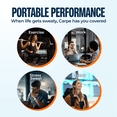 thumbnail image 6 of Carpe Antiperspirant Underarm Wipes, Sweat Blocking Wipes for On the Go and Travel, 15 Wipes, 6 of 7