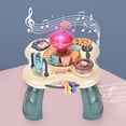 YIFAEUX Baby Activity Table Rich Gameplay Lighting Electric Drive Sound ...