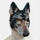 thumbnail image 5 of ColoMX Máscaras realistas de hombre lobo Máscaras de lobo aterradoras de Halloween Máscara de cosplay de animales Máscara de disfraz de lobo Máscara de disfraz de Halloween para fiestas de Halloween, 5 of 7