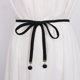 thumbnail image 4 of Women's Fashion Belt Style Waist Chain Rope Braided Dress Belt Casual Thin Belt For Ladies Dress1pcsgray, 4 of 5