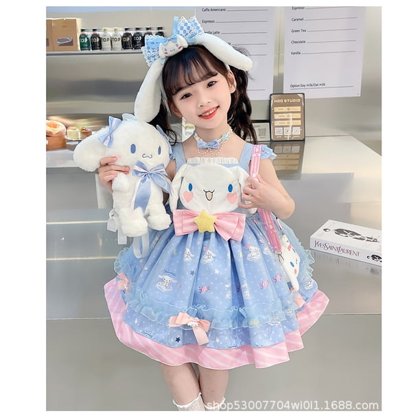 cinnamoroll dress for birthday party Planning a Cinnamoroll-themed birthday party? We've got the perfect dress to make your celebration even more magical, with a little help from Cinnamoroll and friends. Question is, which Spinkie Cinnamoroll Dress