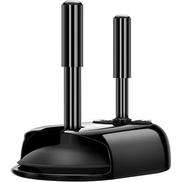 Toilet Brush and Plunger Set, Toilet Plungers for Bathroom Heavy Duty Toilet Bowl Brush and Holder Hidden Toilet Plunger and Brush Set for Deeply Cleaning - Black