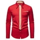 thumbnail image 2 of Seeotter Men's Casual Dress Shirt Long Sleeve Regular Fit Business Button up Shirt, 2 of 7