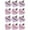 Pink, variant on Neinkie 12Pcs/Box Valentine's Day Decorations Heart Shaped Ornaments,Red Pink Silver White Plastic Hanging Baubles, Tree Ball Heart Glitter Decor for Wedding Decorations Gift