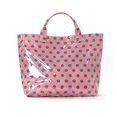 thumbnail image 6 of Polka Dot Glossy Waterproof Tote Bag Large Capacity Handheld Shoulder Bag For Daily Shopping Travel Beach Weekend Outdoor Storage Fashion Accessory Supply, 6 of 8