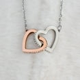 thumbnail image 2 of To My Wife Interlocking Hearts Necklace Luxury Box, 2 of 3