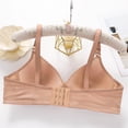 thumbnail image 6 of Women Wireless Front Closure Bra Full Support Non Padded Soft Breathable Comfort Bra for Everyday Wear and Sleep, 6 of 7