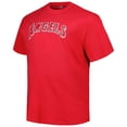 thumbnail image 2 of Men's Mike Trout Red Los Angeles Angels Big & Tall Name & Number T-Shirt, 2 of 3