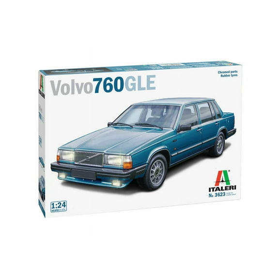 Skill 3 Model Kit Volvo 760 GLE 1/24 Scale Model by Italeri