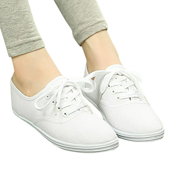 infant white canvas shoes