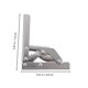 thumbnail image 1 of BRIGHTFUFU 4Ud Bisagras Para Puertas De Muebles De Metal Plateado Con Rodamientos Suaves Y Alta Durabilidad Para Hogar, 1 of 5